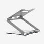 Adjustable USB C Laptop Docking Station Stand 6 IN 1 for MacBook Pro Dell HP Surface Lenovo