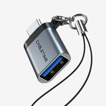 CABLETIME USB Type C Male to USB 3.0 Female OTG Adapter, models CP71B / CP71G, SKUs CT-OTG-CMAF-ABL / CT-OTG-CMAF-AGL