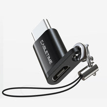 CABLETIME USB-C to Micro USB 2.0 Adapter OTG 480Mbps Fast Charge, models CP72B / CP72G, SKUs CT-OTG-CMBF-ABL / CT-OTG-CMBF-AGL