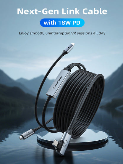 CABLETIME VR Link Cable 18W charging while playing
