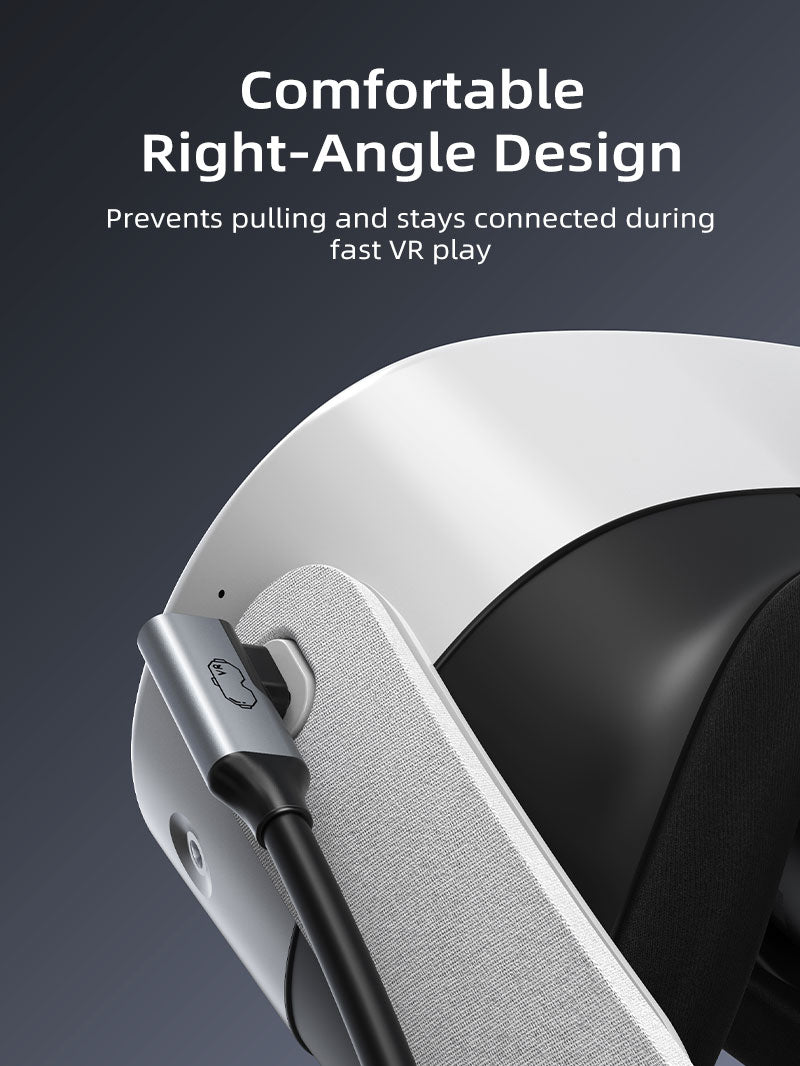 CABLETIME VR cable aluminium and TPE durable build