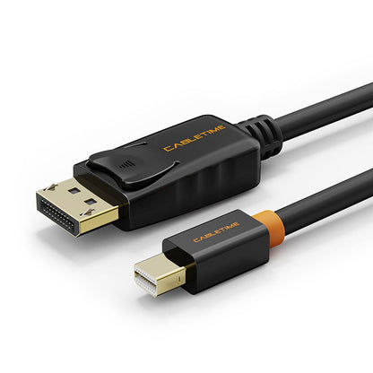 CABLETIME Mini DisplayPort to DisplayPort cable length options
