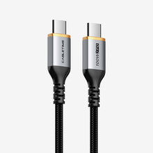 CABLETIME 100W Braided USB-C to USB-C Fast Charging Cable with E-Marker – product view 1 | CU03H/CU03L