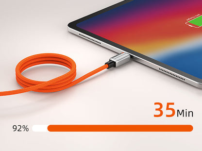 CABLETIME 240W Magnetic Braided USB-C to USB-C Charging Cable, 480Mbps – feature detail 20 | CU06H/CU06L/CU08H/CU08L