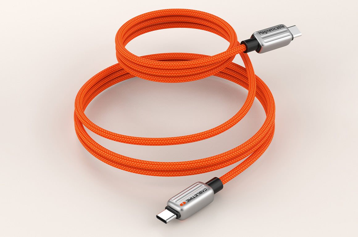 CABLETIME 240W Magnetic Braided USB-C to USB-C Charging Cable, 480Mbps – feature detail 23 | CU06H/CU06L/CU08H/CU08L