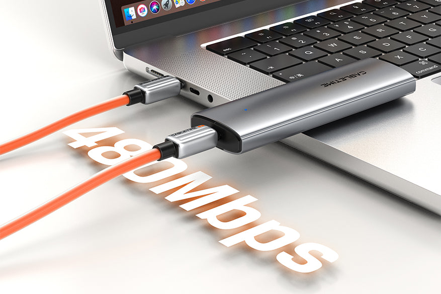 CABLETIME 240W Silicone USB-C to USB-C Fast Charging Cable with E-Marker – feature detail 14 | CU04H/CU04L/CU05H/CU05L/CU07H/CU07L