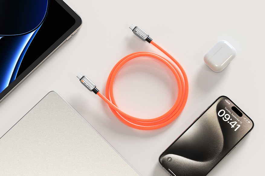 CABLETIME 240W Silicone USB-C to USB-C Fast Charging Cable with E-Marker – feature detail 16 | CU04H/CU04L/CU05H/CU05L/CU07H/CU07L