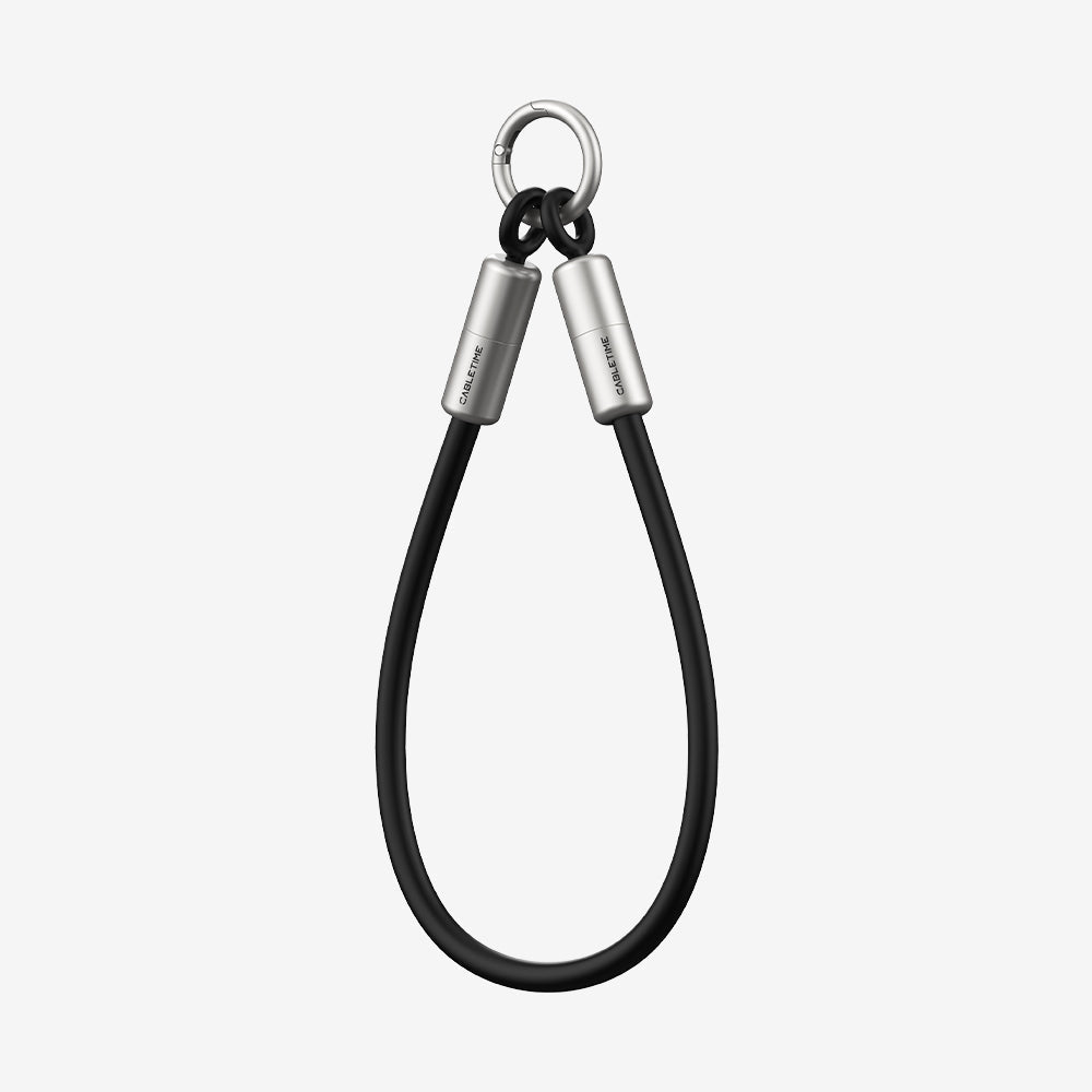CABLETIME 60W USB-C Wrist-Lanyard Charging Cable, 480Mbps – product view 2 | CU46G