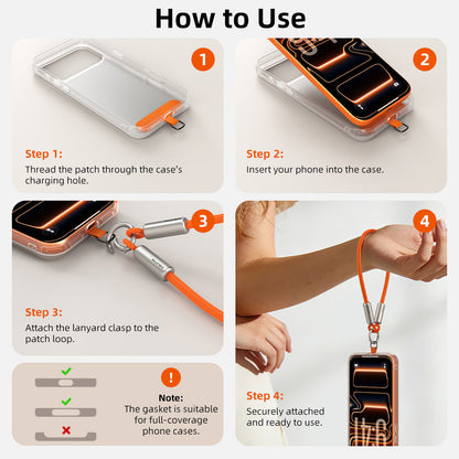 CABLETIME 60W USB-C Wrist-Lanyard Charging Cable, 480Mbps – product view 12 | CU46G