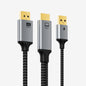 CABLETIME active HDMI to DisplayPort 4K 60Hz cable CT-HMDM4K-AG2
