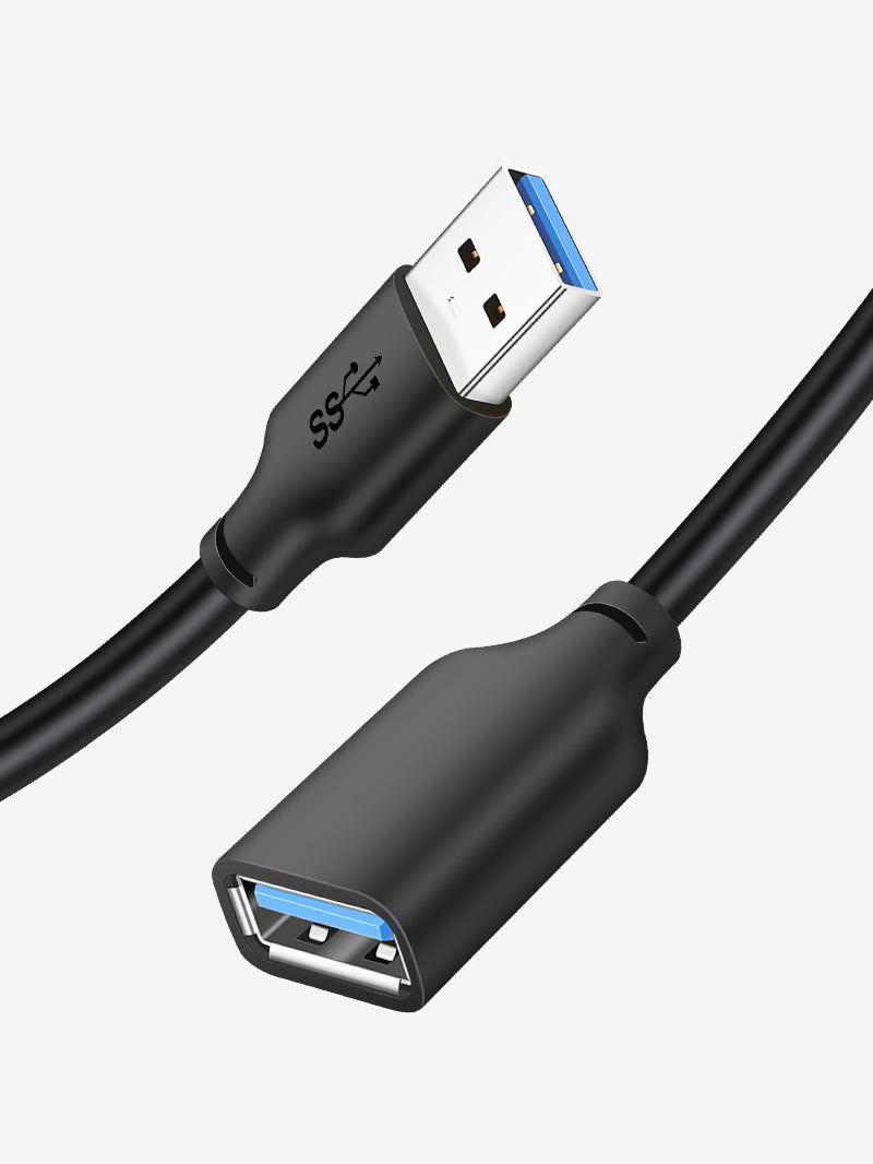 CABLETIME CA11 USB 3.0 male to female extension cable