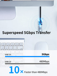 CABLETIME CA11 USB 3.0 extension cable product view
