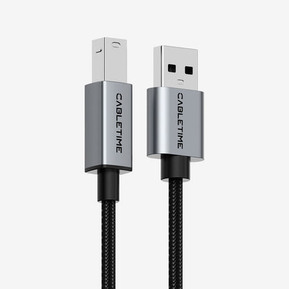 CABLETIME CA15 USB-A 2.0 to USB-B printer cable