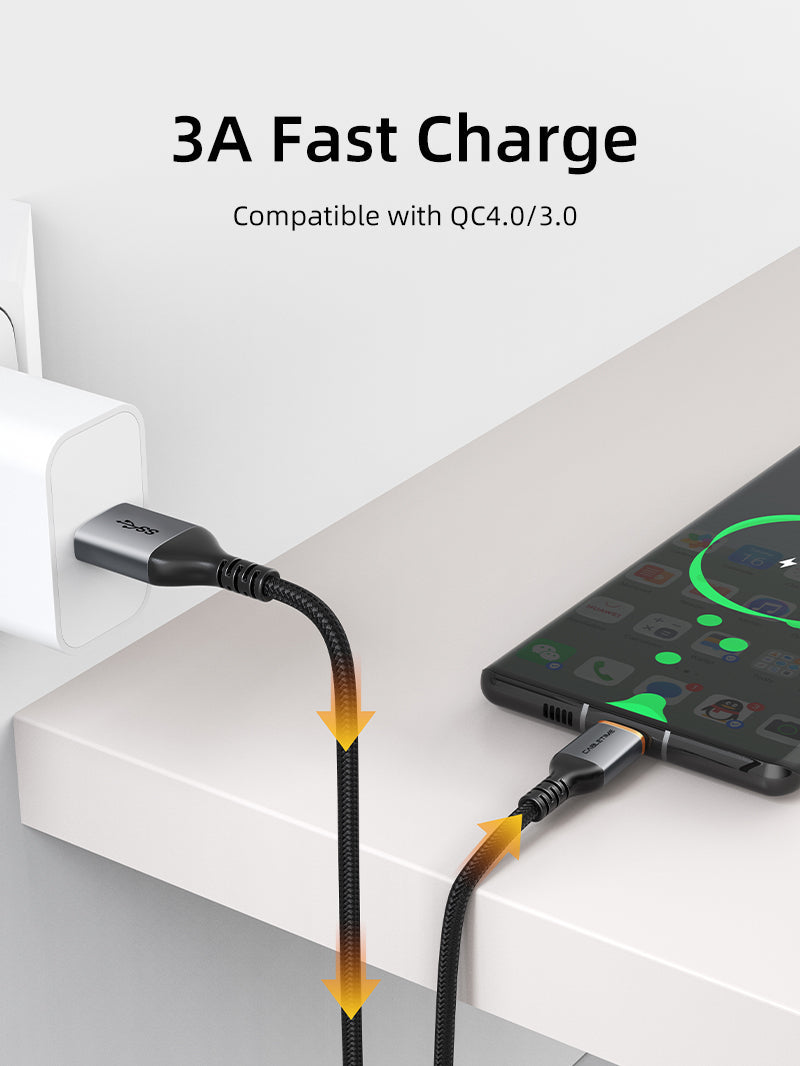 CABLETIME CA40 3A fast charging feature