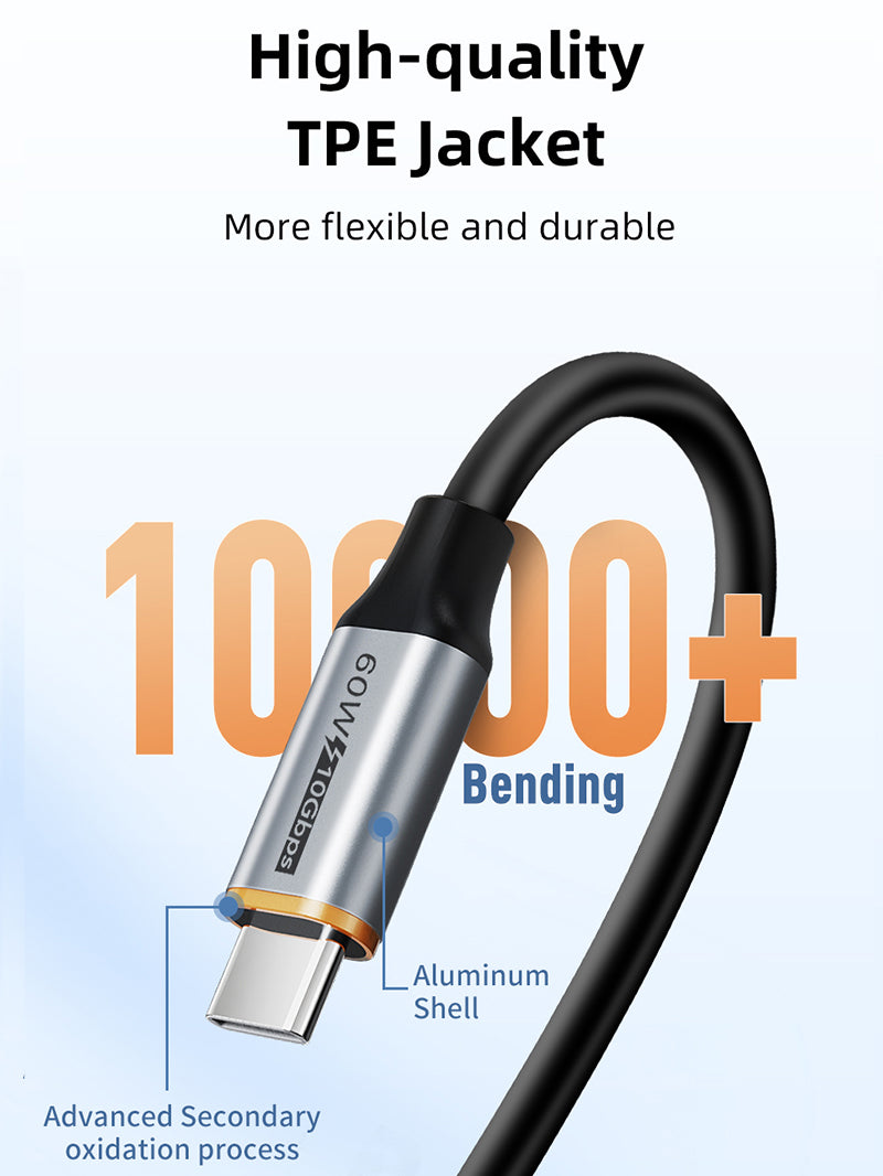 CABLETIME CA60 durable aluminium TPE construction