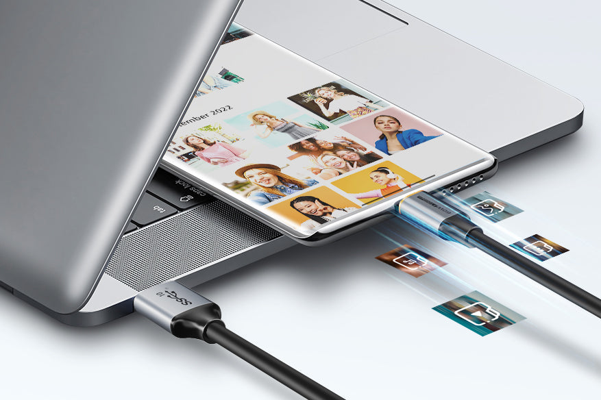 CABLETIME CA60 USB-A to USB-C 60W fast charging feature panel