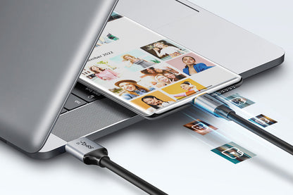 CABLETIME CA60 USB-A to USB-C 60W fast charging feature panel