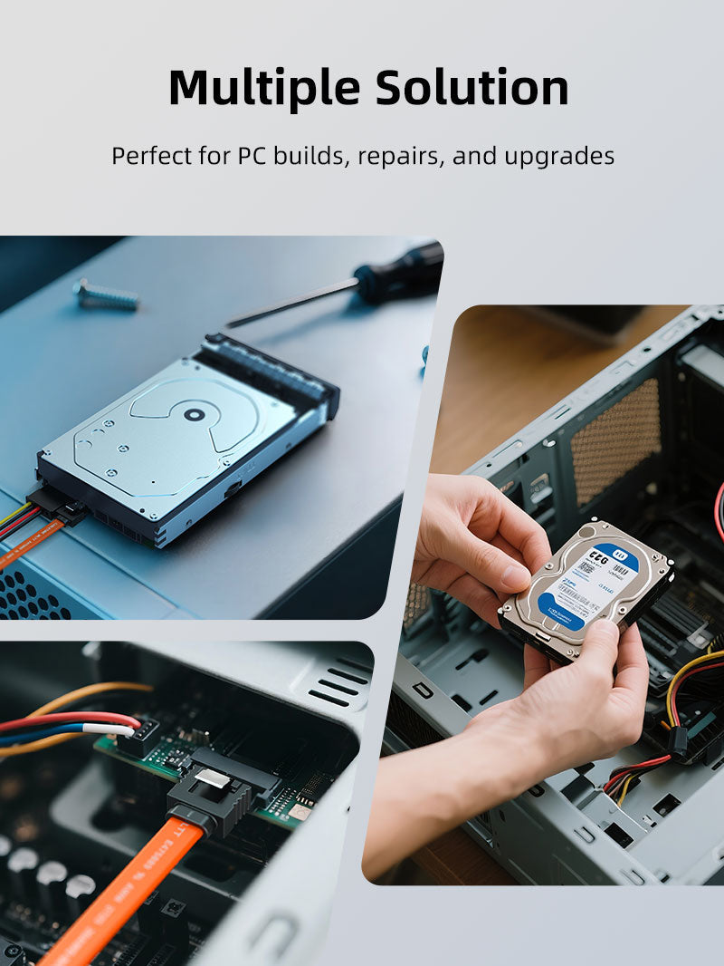 CABLETIME CAS2E SATA cable SSD HDD optical drive compatibility