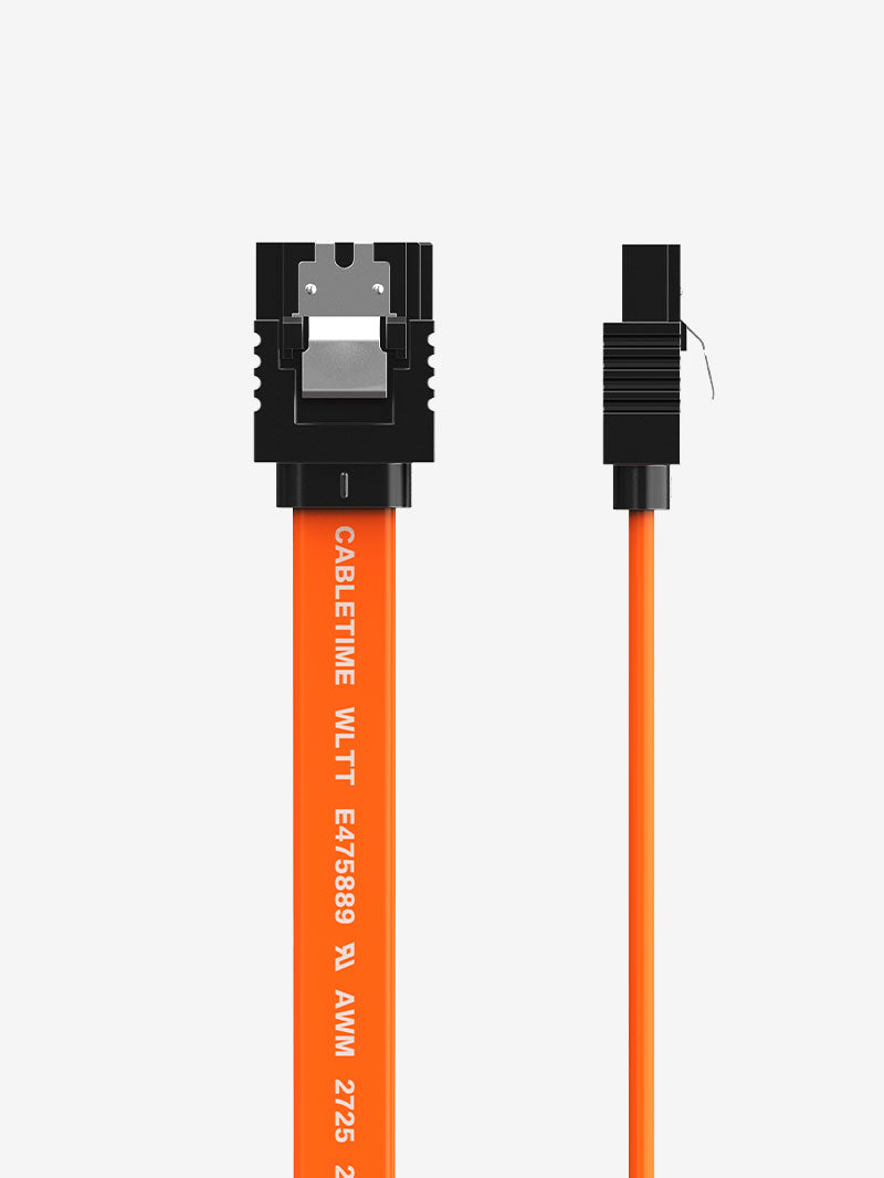 CABLETIME CAS2E straight SATA III 6Gbps cable