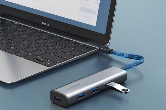 CABLETIME 4 In 1 USB 3.0 Type C Multiport Adapter | CB21G