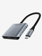 CABLETIME 8K 4 IN 1 USB C to Dual DP Adapter Hub for Dell XPS 13 15,Lenovo ,Sumsung Chromebook - CABLETIME | CB72G