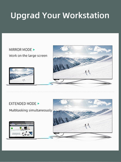 CABLETIME CD45K mirror and extend display modes