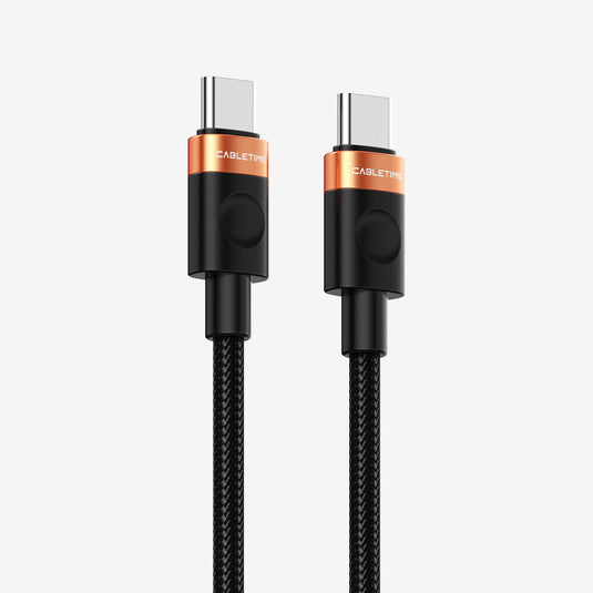 Official CABLETIME 60W USB-C cable CT-CM60-AOB1 view 2