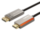CABLETIME DisplayPort 1.4 to HDMI 2.1 Cable 8K@60Hz, 4K@120Hz | CT-DMHD8K-ZG