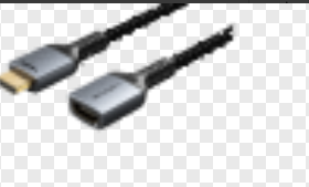CABLETIME HDMI 2.1 Male to Female Extension Cable 8K@60Hz, 4K@120Hz | CT-HDMF8K-AG