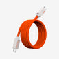 CABLETIME Magnetic-Coil USB4 Cable, 40Gbps, 240W, 8K@60Hz – product view 1 | CU4WH/CU4BH