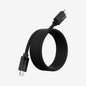 CABLETIME Magnetic-Coil USB4 Cable, 40Gbps, 240W, 8K@60Hz – product view 2 | CU4WH/CU4BH