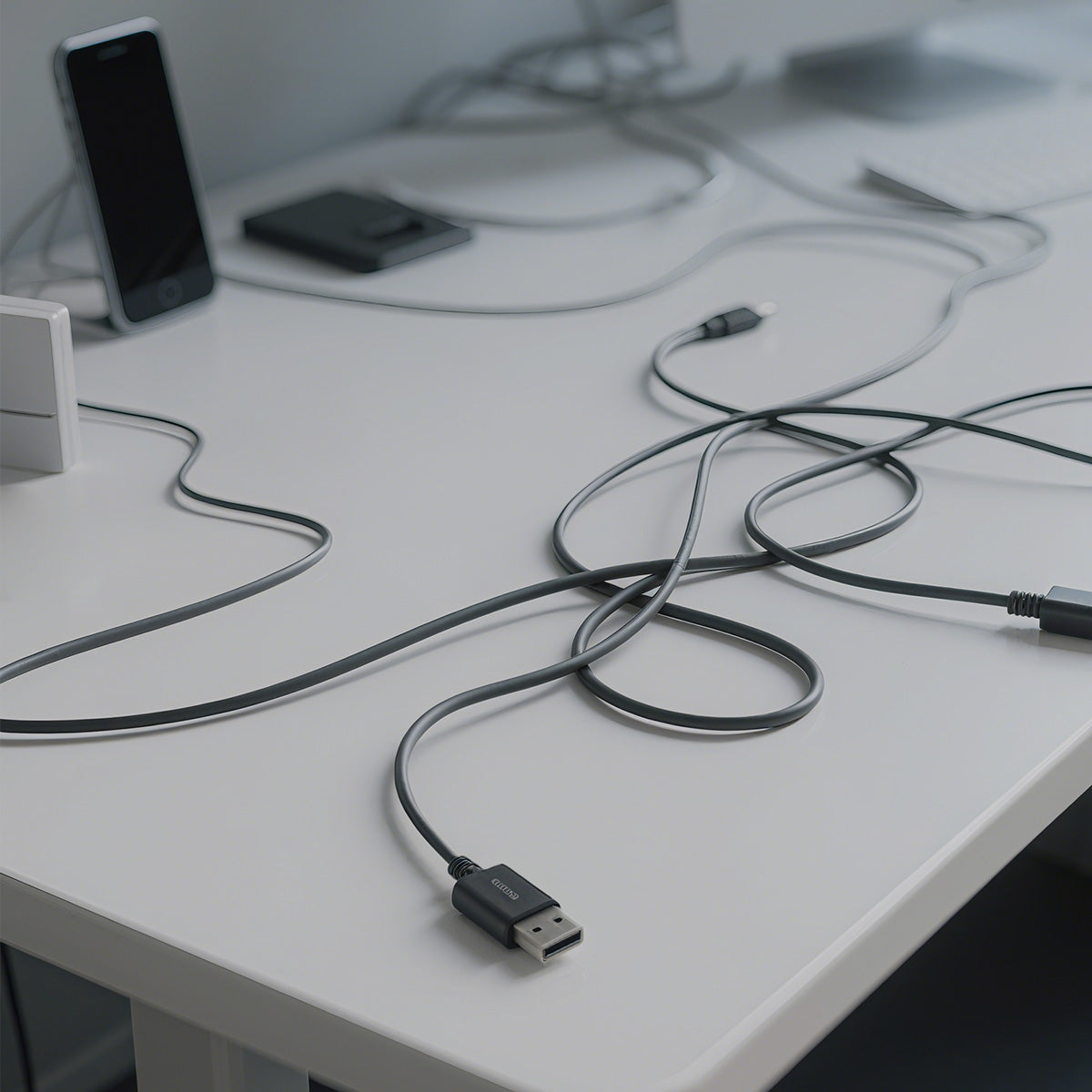 CABLETIME Magnetic-Coil USB4 Cable, 40Gbps, 240W, 8K@60Hz – feature detail 13 | CU4WH/CU4BH