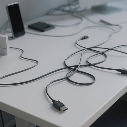 CABLETIME Magnetic-Coil USB4 Cable, 40Gbps, 240W, 8K@60Hz – feature detail 13 | CU4WH/CU4BH