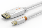 CABLETIME Mini DisplayPort to DisplayPort Cable 4K for MacBook, Surface & Monitor | CT-AV588-02G