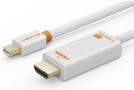 CABLETIME Mini DisplayPort to HDMI Cable Full HD 1080p@60Hz | CT-AV588-03G