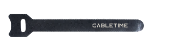 CABLETIME reusable Velcro cable tie roll 5m CT-VT01-B5