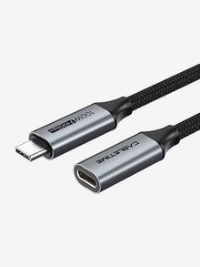 CABLETIME USB-C Male to Female Extension Cable, 10Gbps, 100W, 4K@60Hz – product image 2 | CU21E/CU21H