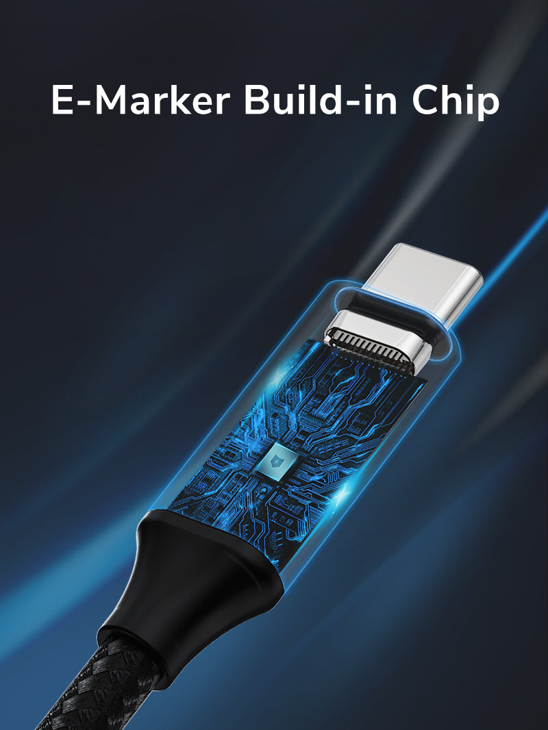 CABLETIME USB-C Male to Female Extension Cable, 10Gbps, 100W, 4K@60Hz – product image 8 | CU21E/CU21H