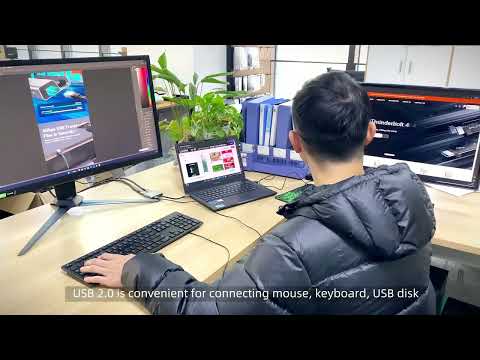 CABLETIME USB-C to Dual HDMI MST Hub, Dual 4K@30Hz and 100W PD – product image 2 | CB73G