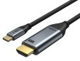 CABLETIME USB-C to HDMI Cable 4K@30Hz for Laptop, MacBook, Monitor & TV | CT-C160-PU31-CMHD3