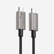 CABLETIME USB4 Cable, 40Gbps, 240W and 8K@60Hz – product view 1 | CU44E/CU44H/CU44L