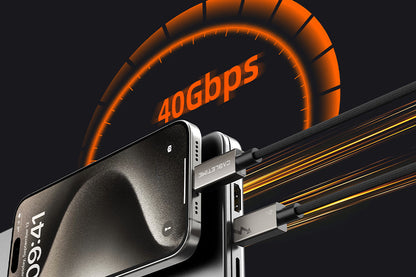 CABLETIME USB4 Cable, 40Gbps, 240W and 8K@60Hz – feature detail 12 | CU44E/CU44H/CU44L